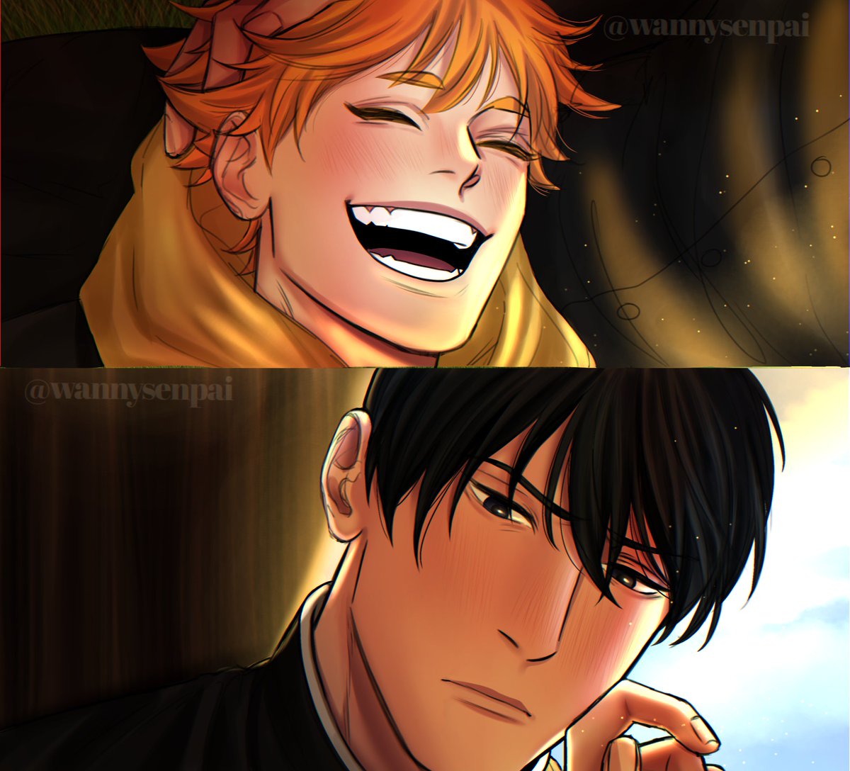Wannysenpai's tweet photo. eu ia esperar dia 22 pra postar mas não vou não pq to empolgada
#kagehina #kageyamatobio #Kageyama #hinata #hinatashoyo #haikyuu https://t.co/OkoKN95Bur