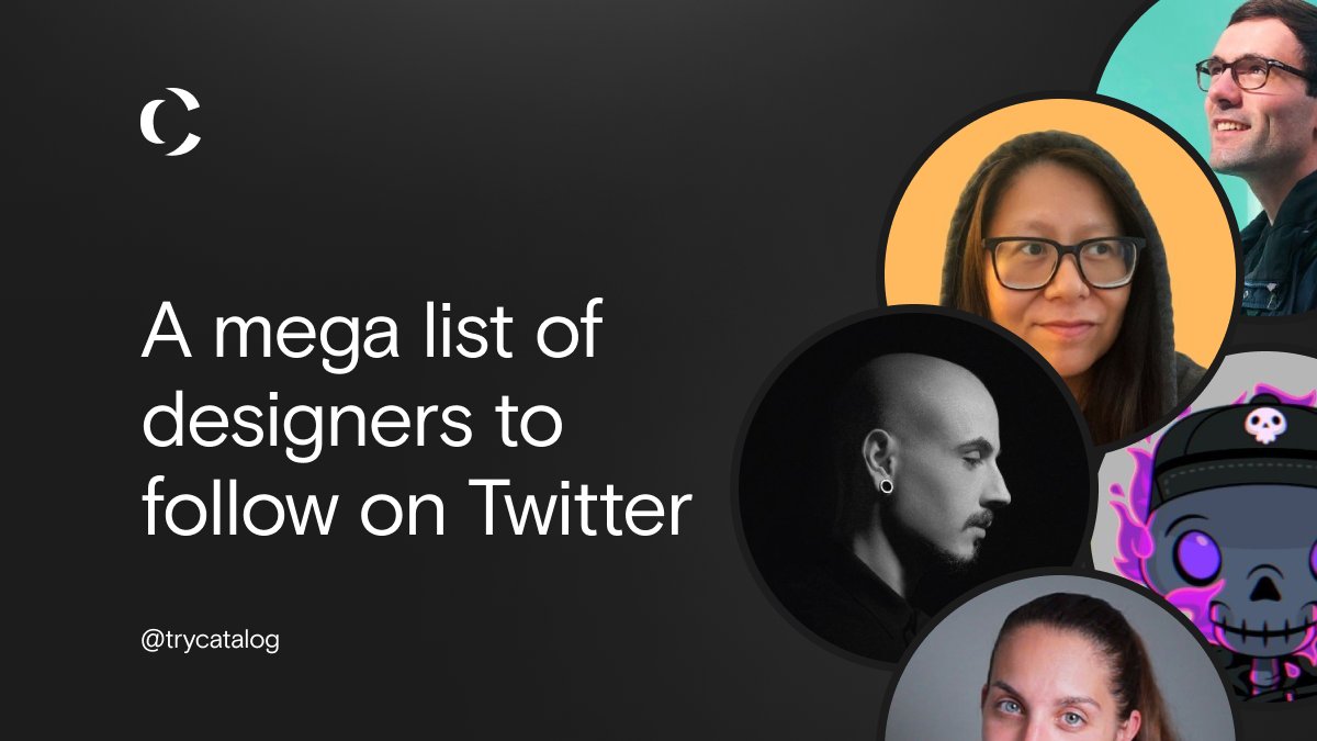 Twitter is THE home for designers. 
Prove us wrong.

In that spirit we figured, why not start a list of some of the designers that inspire us most? So we did.

👇👇

PS. this will be a live list, check back for updates
