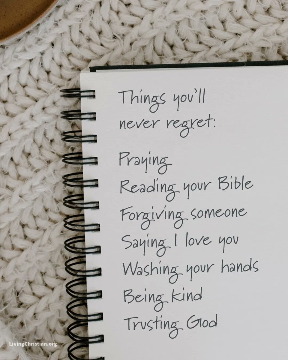 Things you’ll never regret…..