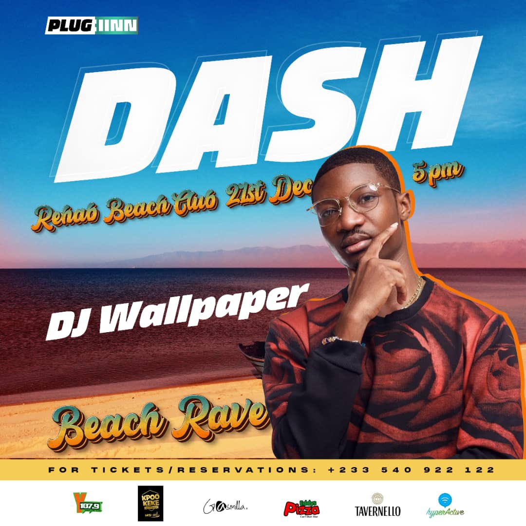 theMerge_tm's tweet photo. DASH Beach Rave line up! 🌴
🏖: Rehab Beach Club, Accra
🗓: 21st December
🕔: 5 PM till AM
#hcUpdates https://t.co/jpRysNehPo