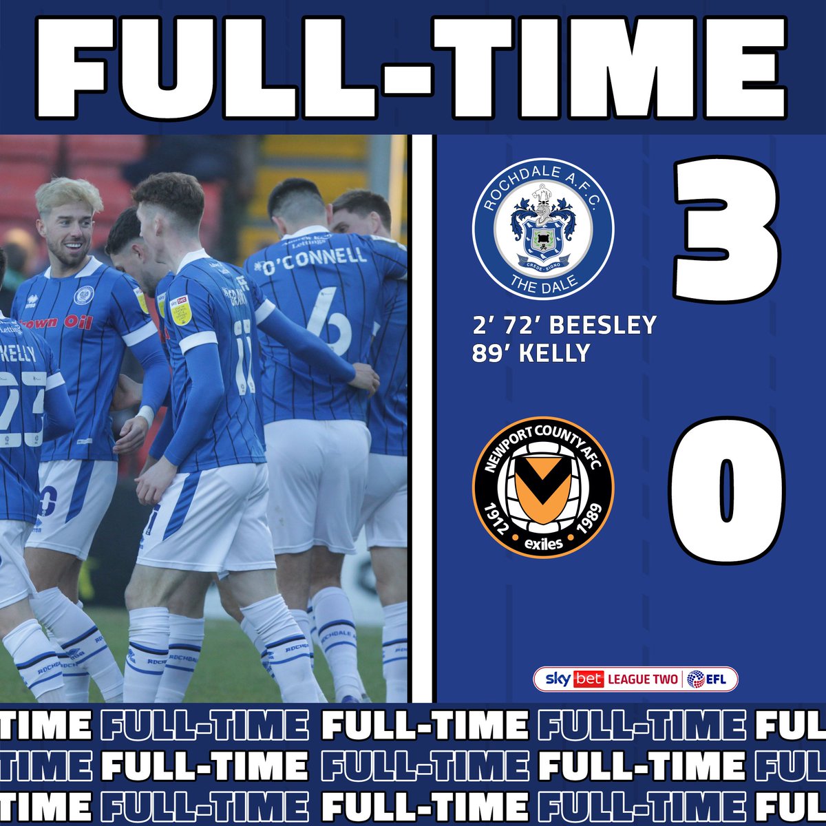officiallydale's tweet photo. 🎄 goals
🎄 points

An early Christmas present for you, Dale fans 😃

#RAFC https://t.co/g03f33Juuh