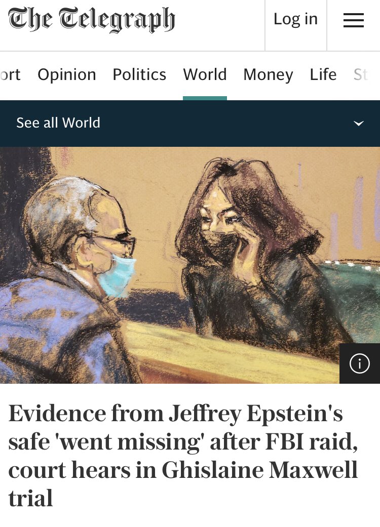 FBI loses all the CDs seized in Epstein case. 🥴