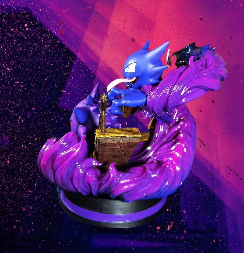 zylgross's tweet image. Gatsly Evolution, proyecto de impresión y pintado a mano en el que he disfrutado mucho 😁
Mide 28cm de alto y 25 de ancho e impreso en resina
Espero que os guste😊
Like y RT ayuda😬
@NintendoES
#PokemonGO
#Pokemon
#PokemonUNITE
#gengar
#Haunter
#Gatsly