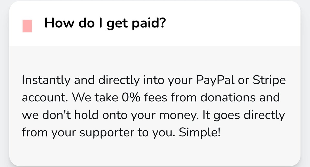 sexyspoonie's tweet photo. here is PayPal telling me SPECIFICALLY that they do NOT take this fee ko-fi charges.

anyone wanna explain this?? https://t.co/z1jdZXqMJi