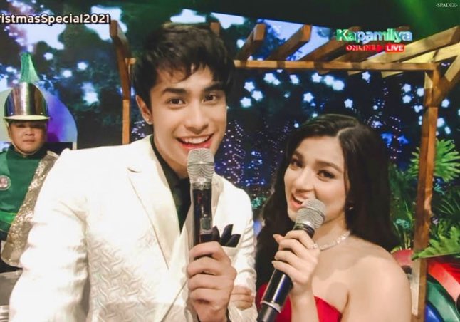 DonBelleOFC's tweet photo. To our DonBelle, you did well tonight. You constantly makes us proud. Don’t forget to rest. Stay safe and healthy. We love you 5EVER!

Thank you ABS-CBN for having DonBelle on  #ABSCBNChristmasSpecial2021. Kapamilya Forever! 

JingleBELLE WithDONNY

#DONBELLEParaSaIsatIsa https://t.co/aJi7UIQmYr