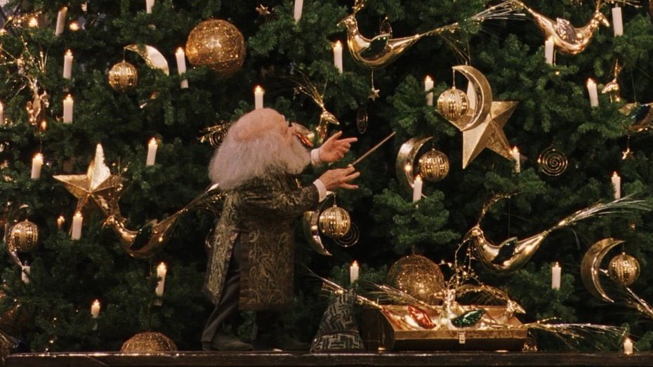 HarryPotterBrr's tweet photo. O natal em Hogwarts é tão lindo 🎄🥰 https://t.co/fzTaUqYUHD