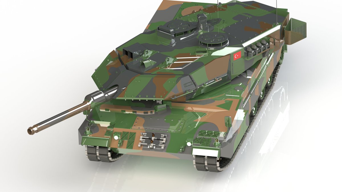 Leopard 2A6 Main Battle Tank: thangs.com/haktanyagmur/L…