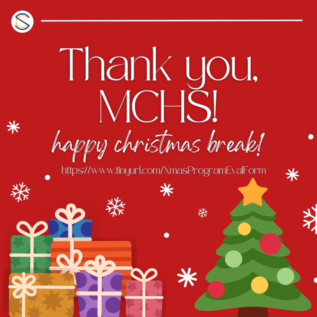 MCHSSC's tweet photo. Now that our stockings are filled and our presents opened, this year’s Christmas program has now unfortunately come to an end. 🎄🌟

Thank you everyone for making the first few weeks of our December a BLAST! We hope you enjoyed the program just as much as we did, and as always, https://t.co/rJ7DKGb4BX