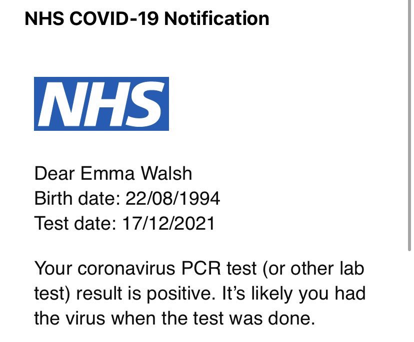 Merry Christmas to me! 👏🏼🎅🏼

Second time having Covid in 32 days… Now to binge watch Christmas films in my PJs and eat everything in site 🥴🤦🏽‍♀️🎄
