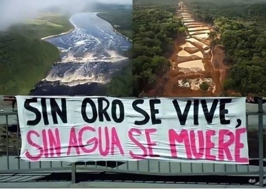 #arcominero #orodesangre #ecocidio #etnocidio