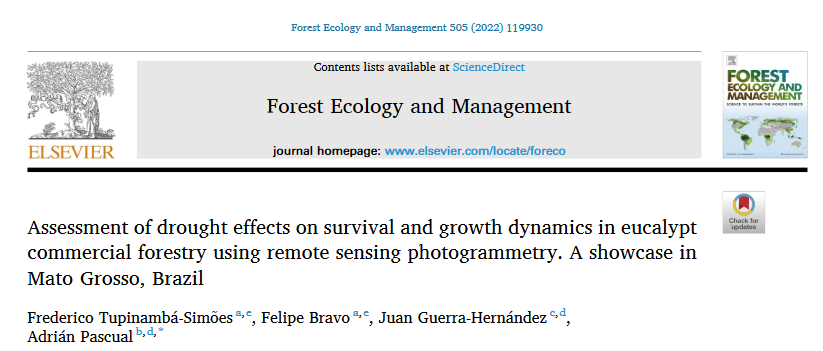 AdPscual's tweet photo. Here some results using UAV photogrammetry, drought effects, and multi-temporal assessment & valuation of tree mortality in Brazil using 16k dbh records on eucalyt forestry! #FORECO Team: @3dJuanGuerra @fbravo_SFM and yes, FREDERICO TUPINAMBÀ from @YoungForesters. Ótimo! 🇧🇷🇪🇸🇺🇸🇵🇹 https://t.co/BR30HXDzuf