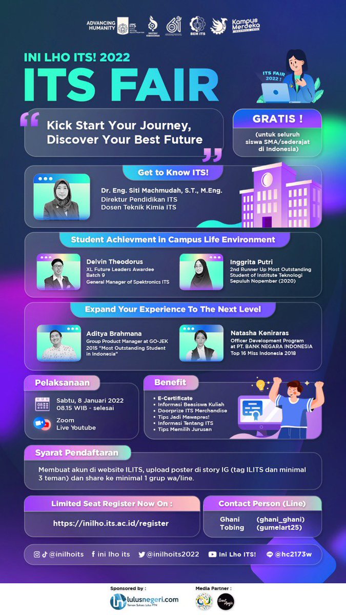 inilhoits2026's tweet image. ❗️❗️3 ACARA SERU BUAT CALON MAHASISWA❗️❗️

a thread