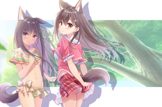 ふわてんイメージイラスト的なやつ
環菜とカナリヤの2大ヒロインをよろしくね!!! 