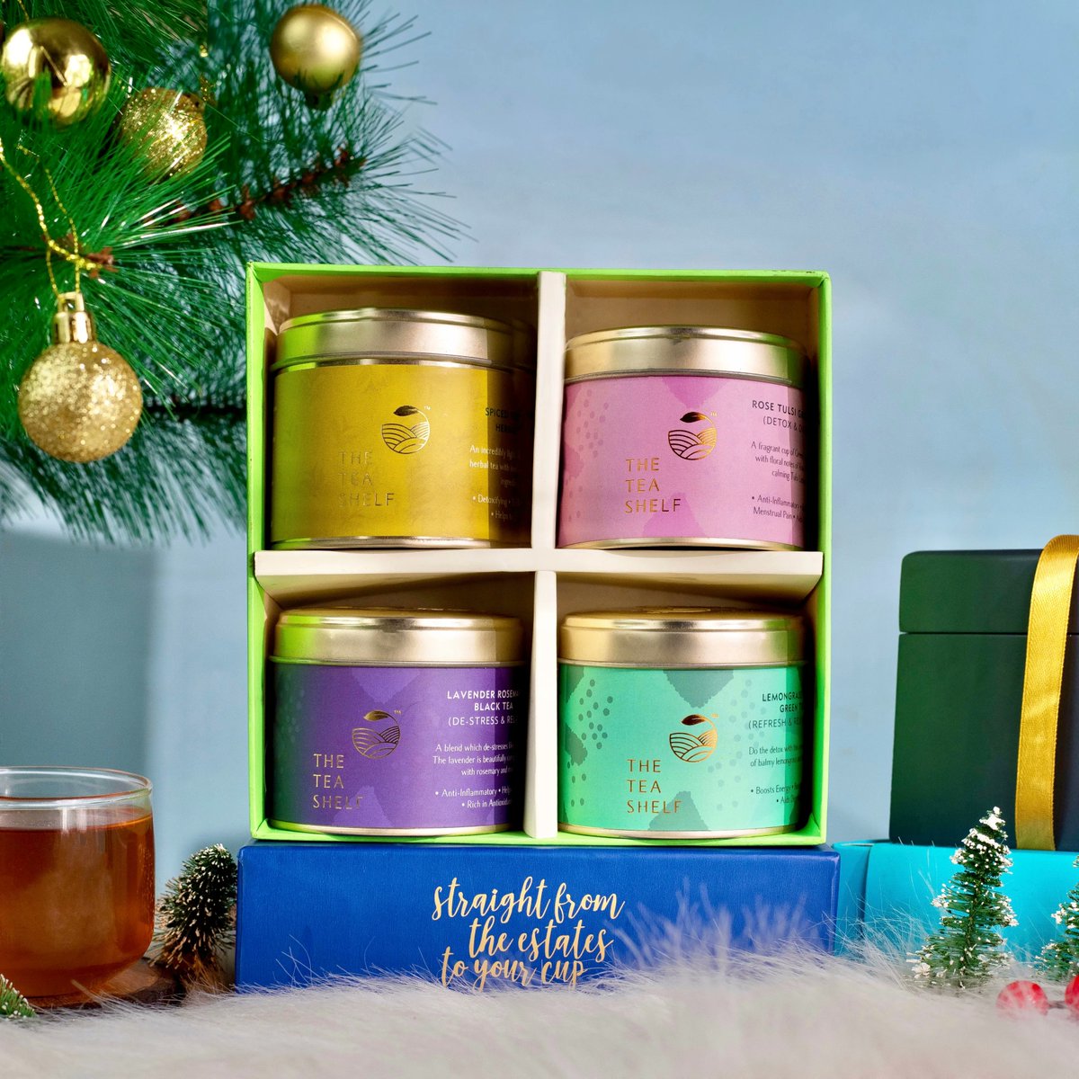 As the year closes and Christmas comes nearer, it is a great time to be reminded of our loved ones and show how grateful we are to have them.
Have you thought about the perfect Christmas presents for your favorite tea connoisseurs yet?
#theteashelf #christmas