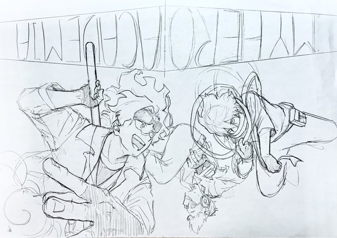 去年描いたやつだ! 