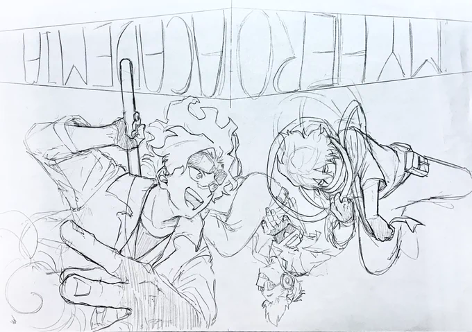 去年描いたやつだ! 