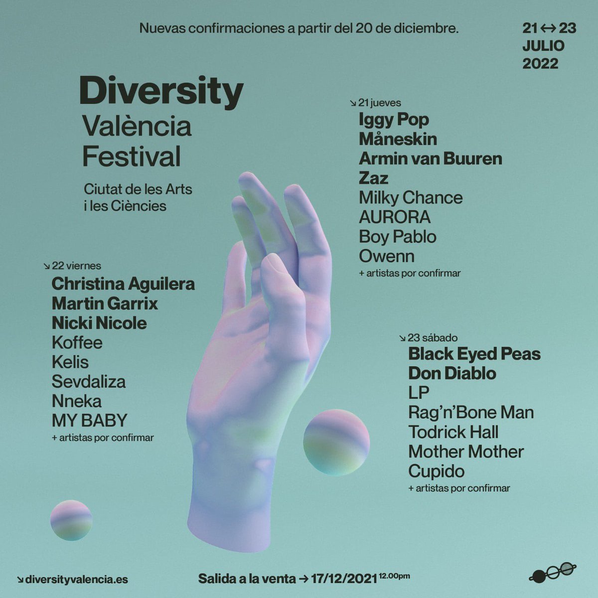 Diversity Valencia presenta su primera edición con artistas cómo <a href="/arminvanbuuren/">Armin van Buuren</a>, <a href="/MartinGarrix/">MARTIN GARRIX</a> o <a href="/DonDiablo/">DonDiablo</a>💥