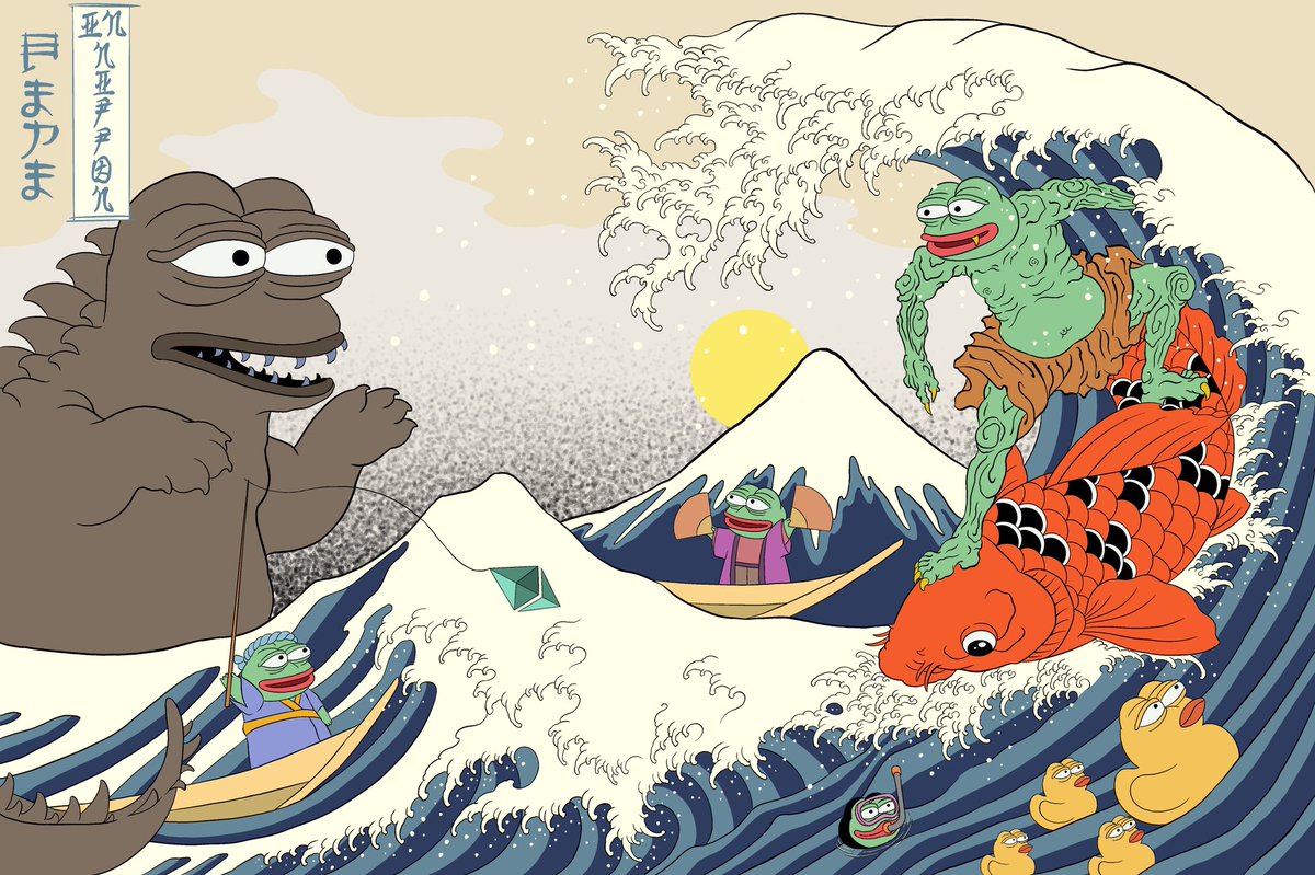 🔥🔥 Pepe in Nippon 🔥🔥

foundation.app/@Atatt_arts/~/…

Check out on @withFND 

Reserve piece 0.75 $ETH

#NFTTHAILAND #NFTCommmunity #NFTartist #NFT #pepe #pepethefrog