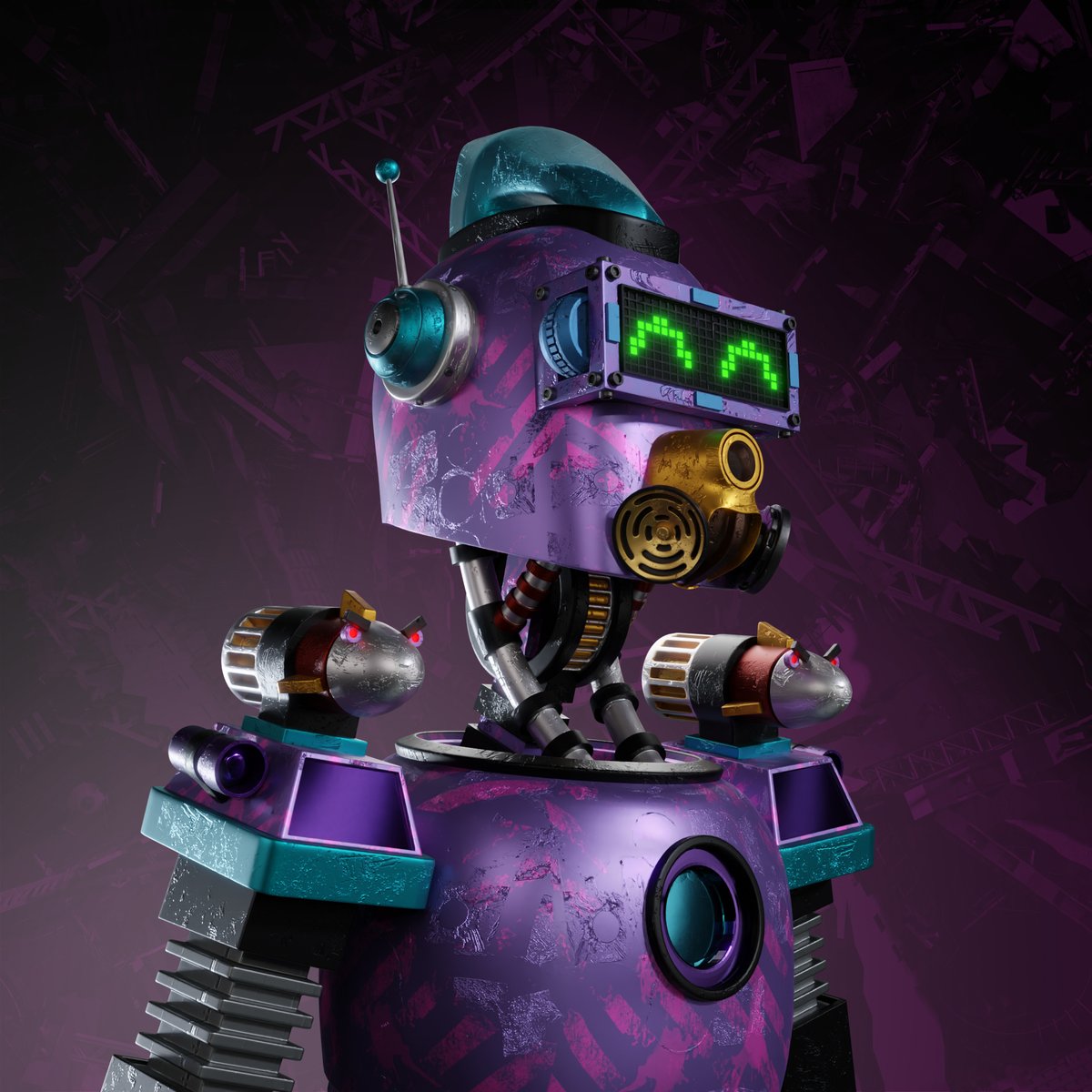 SpaceRobotsNFT's tweet image. *#/ 🌦️ GM protocol //: MadBot 

//: Repeating 1/3 because Twitter is hiding it.

✅ Phase 2 Mint: 
elrondplace.io/launchpad/spac…

//: Review:
🪐 #MadBot reveal
📥 #RoboPackPH2 Hodler Giveaway V1

//: Today:
🏆 Prize distribution for Phase 2 Sale Registration Event
🤖 Resting &amp;amp; Working