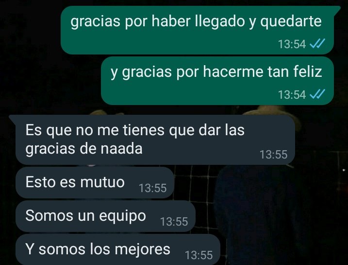 aquí es donde me voy a quedar siempre, no sabéis lo feliz que me hace sentir