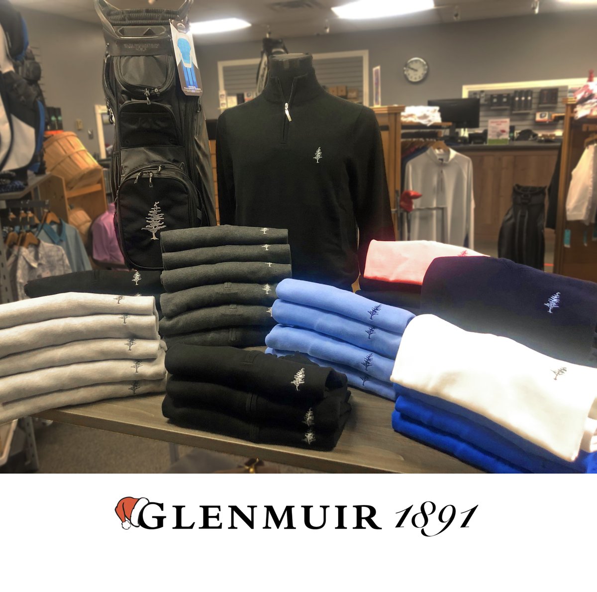 Catgandcc's tweet photo. It’s the last Saturday before Christmas and you’re still stuck for holiday gift ideas? Don't sweat it! Today we’re featuring Men's @Glenmuir1891 sweaters.
Wrap up your shopping at the Professional Shop. Open today 10-4, weekdays 9-5.
https://t.co/6gCudLyqJb
#19DaysofChristmas https://t.co/f3nPCLhAOV