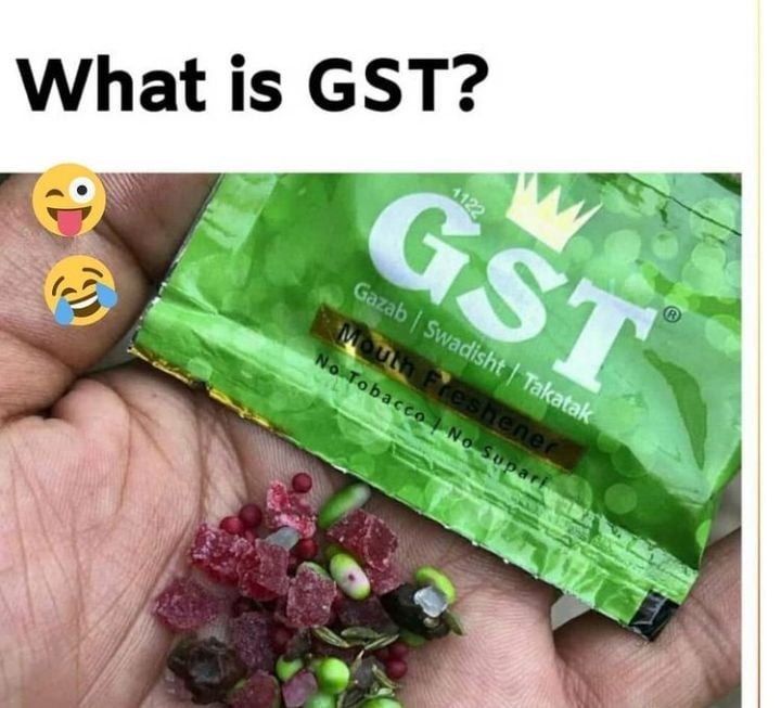 CA_Central_'s tweet photo. Bass issi ki kami thi....!

#GST #CAStudent #CACentral https://t.co/2fh1x3Vtfy