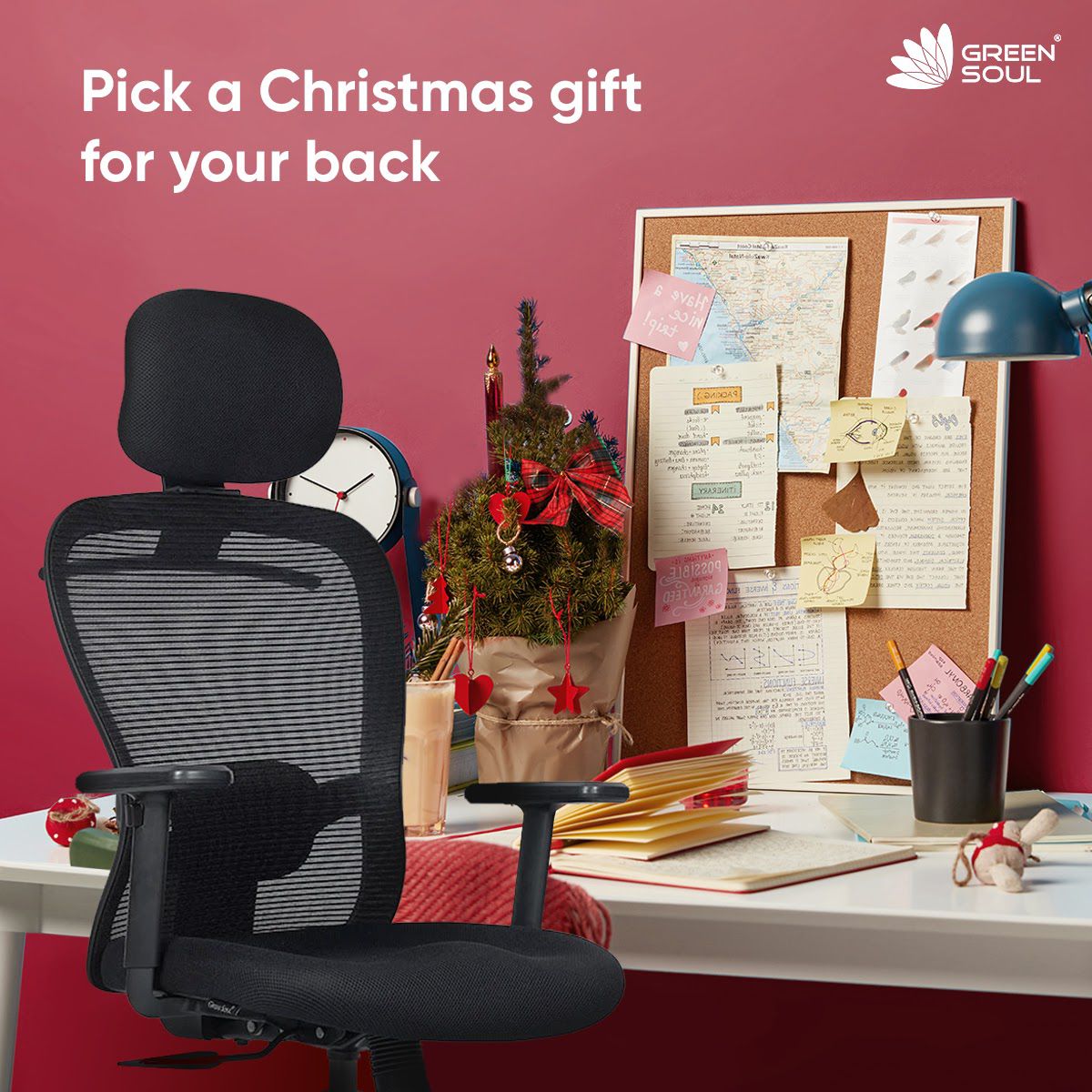 greensoulergo's tweet photo. What is going to bring the Christmas cheer to your work from home office setup? Share your #WFH pictures with us and we will feature them in our story.
__________________
#ElevateYourWork #crystalV2chair #greensoul #ergonomicchair #Ergonomicfurniture #ergonomicsolution https://t.co/ttd9OQzvSe