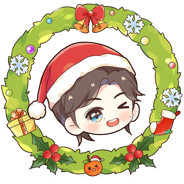 S_chang_S's tweet photo. Merry Christmas🎄🎅
#浪浪钉 #俊哲 https://t.co/04s6TAAEoX