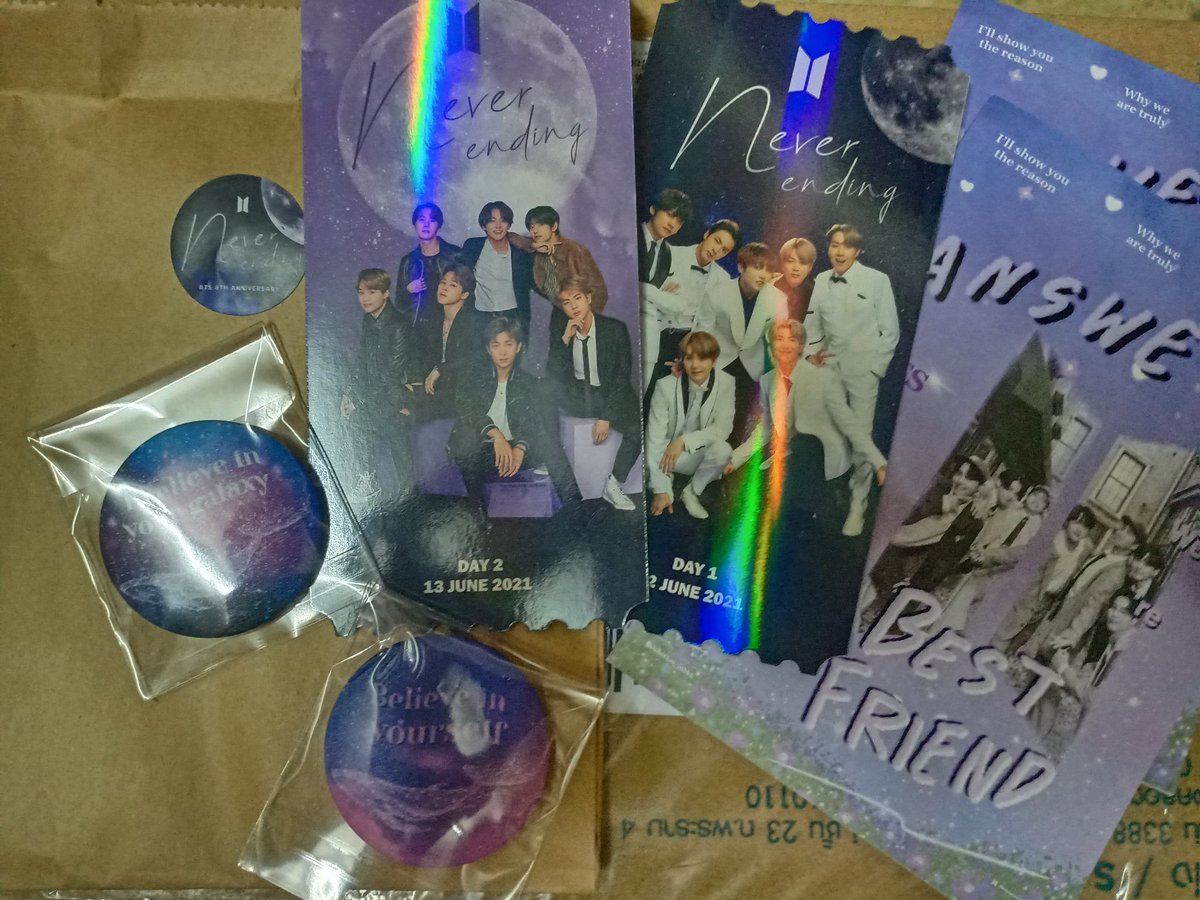 GiftChan's tweet image. ได้รับTK กอว. แล้วนะคะ สวยมากๆทั้ง2วันเลย😄 #NeverEndingexhibition_inBKK