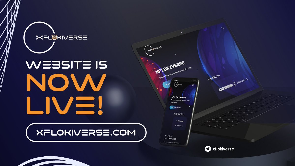 <a href="/binance/">Binance</a> #XFLOKIVERSE was created as a project to pioneer #METAVERSE innovation, bringing to life the enormous potential that exists within this vertical market.

<a href="/XFLOKIVERSE/">XFLOKIVERSE</a> 

#XRP #XRPL #XRPLEDGER
#NFT #NFTs #XRPLNFTs

NEW WEBSITE is now live 👇🏻👇🏻👇🏻