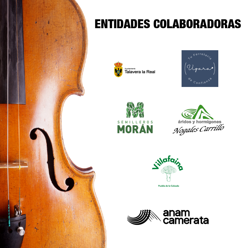 ❇️ Empresas e Instituciones Colaboradoras ❇️

Seguimos presentando a las instituciones que patrocinan a Anam Camerata.

➡️ Ayuntamiento de Talavera la Real

➡️ Nogales Carrillo S.L.

➡️ Suministros y Maquinaria Vigara

➡️ Semilleros Morán

➡️ Villafaina

💚 ¡Muchas gracias!