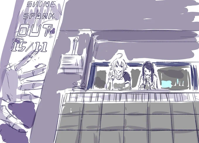 酔ってなくなんかなくなく… #VA-11_HALL-A #va11halla #DailyVA11HallA #ジル・スティングレイ #デイナ・ゼイン https://t.co/3q4yw3YStF 