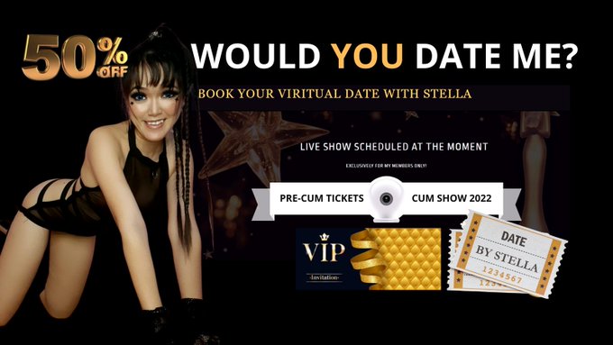DATE by STELLA Give Yourself the sexiest treat 2022 - 50% discount - enjoy CUM SHOWs with Remote Cuntrol<a href="/tag/fancentro"class="tags"><span>#fancentro</span></a>