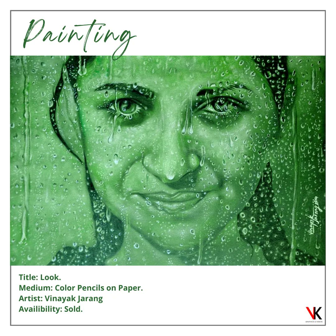 vibrantkolors's tweet photo. Painting water on face of lady by Artist @vinayakjarang 
Title: Look.
Medium: Color Pencils on Paper.
Availibility: Sold.
.
#fineart #art #contemporaryart #artist #artwork #painting #artgallery #modernart #abstractart #artoftheday #instaart #drawing #artistsoninstagram https://t.co/fma0uAJREz