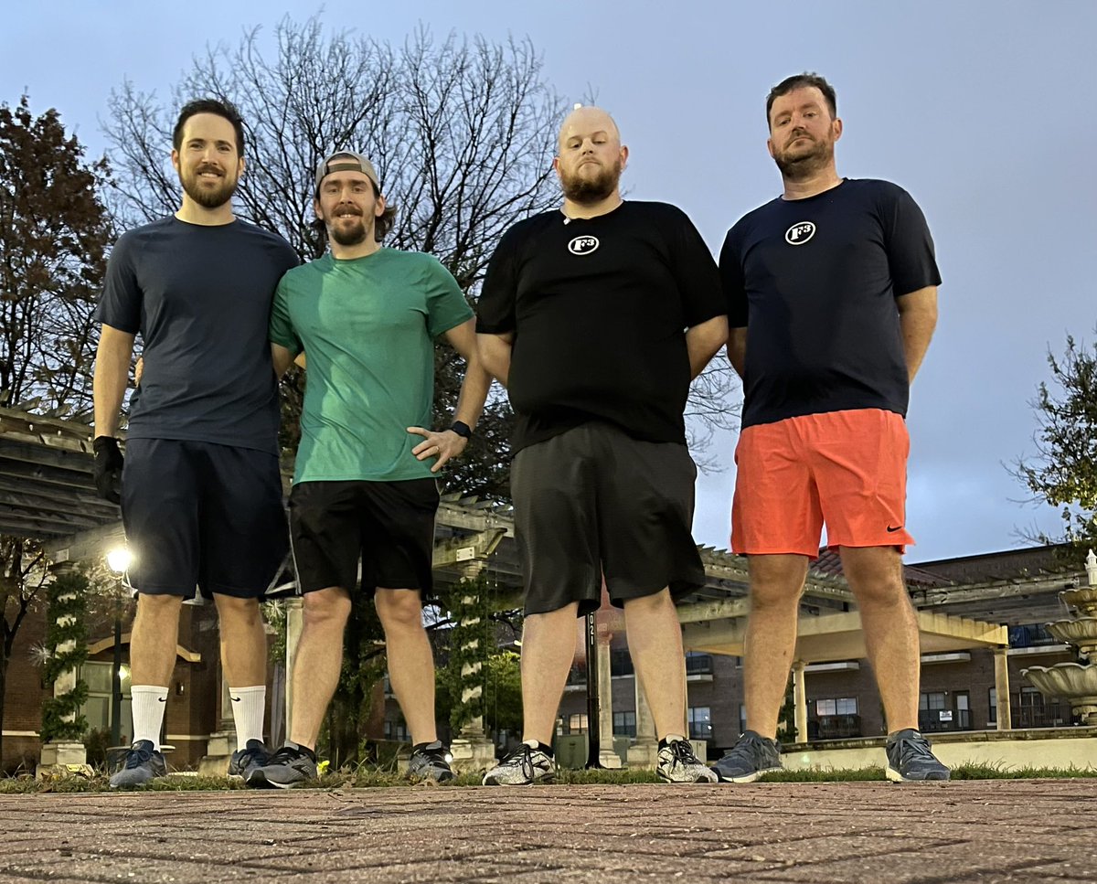 F3 Waco (@f3waco) on Twitter photo 4 HIM took on Heritage this morning, rain and all. <a href="/justin_rains25/">Justin Rains (F3 Dutch Boy)</a> led us in a Q school to get our newest Pax ready to ring that second bell. Good work men! #254f3 4 HIM took on Heritage this morning, rain and all. <a href="/justin_rains25/">Justin Rains (F3 Dutch Boy)</a> led us in a Q school to get our newest Pax ready to ring that second bell. Good work men! #254f3