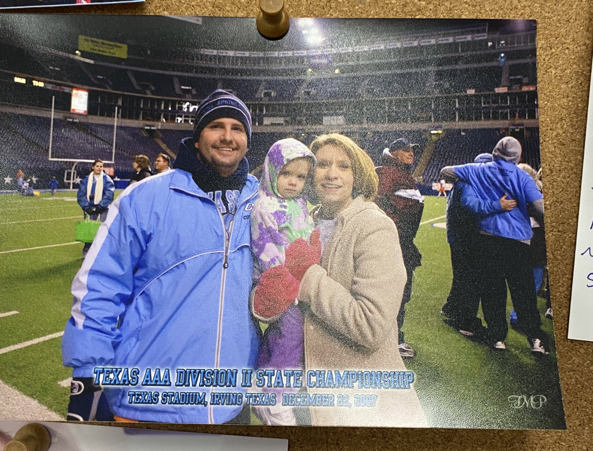 wacoraider's tweet photo. It’s crazy how fast time passes…in 2007 @China_Spring_HS played for a state championship and in 2021 we won it! @Coach_J_Gregory  #fromCSHSitspossible https://t.co/9KtZuNWfUs