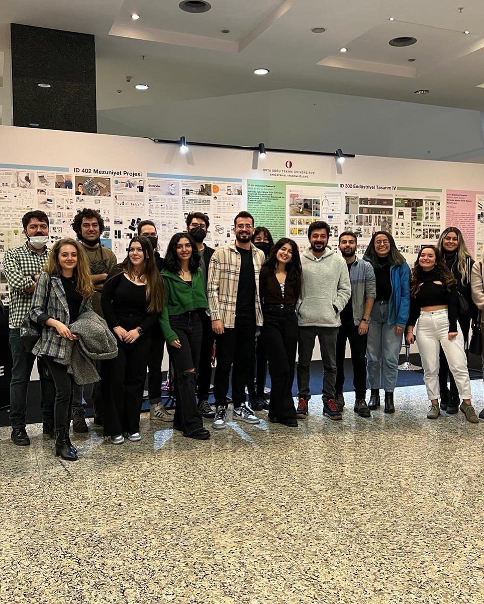 ODTU_ETB's tweet photo. Bölümümüz Türkiye'nin en geniş kapsamlı tasarım etkinliği olan ve 17-18 Aralık tarihleri arasinda Haliç Kongre Merkezi'nde düzenlenen @designweekturkey'e katildi.
#designweekturkiye https://t.co/KS8I7xE9x1