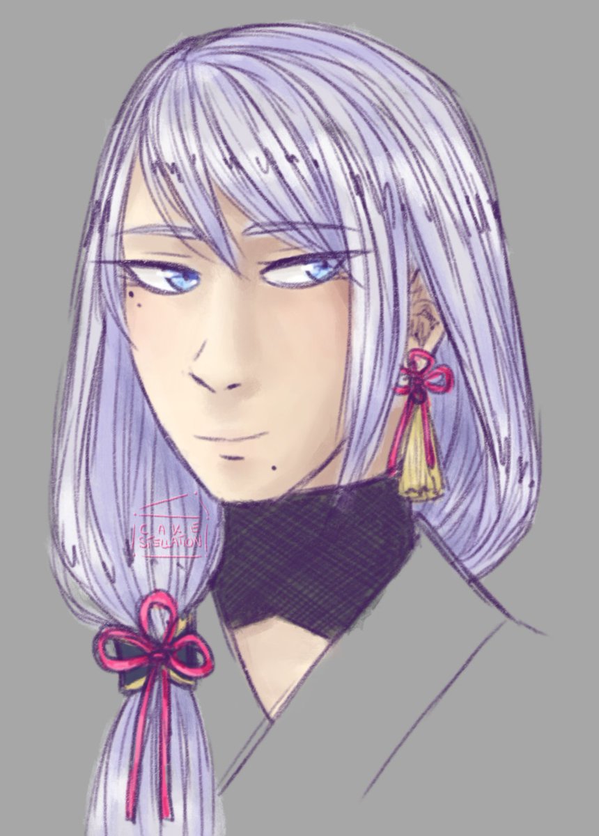 Cakestellation's tweet photo. i doodled a rough concept for my take on ayato a while ago and with his recent voice reveal a face reveal is probably coming soon too (i wish.. i hope...) so i thought id post this while i still can lol
#GenshinImpact #kamisatoayato https://t.co/RPOJACsXdp