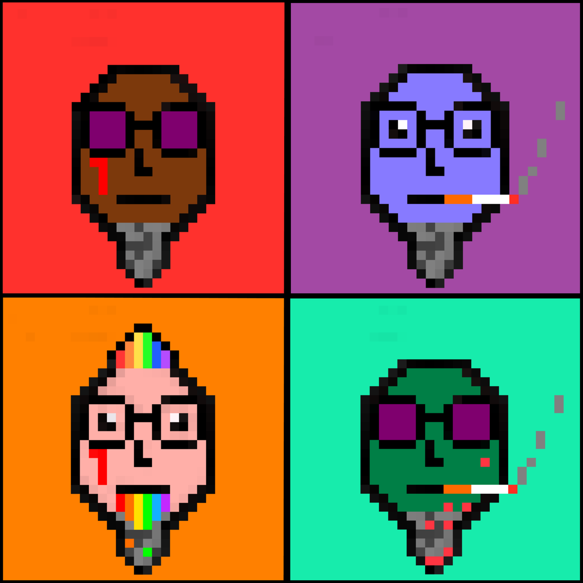 NFTPixelGrandpa's tweet photo. @666ekki @cyhnft2 New PixelGrandpas Release date 1-1-2022 https://t.co/wVhYgh5FGZ