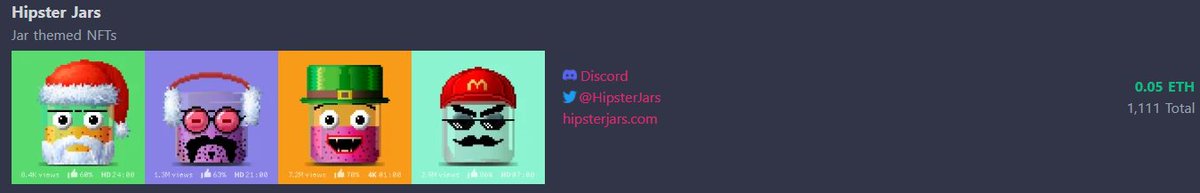 We got listed on rarity tools! 🔥

Public mint at 9 PM UTC! 🚀

#NFT #NFTCommunity #nftcollector