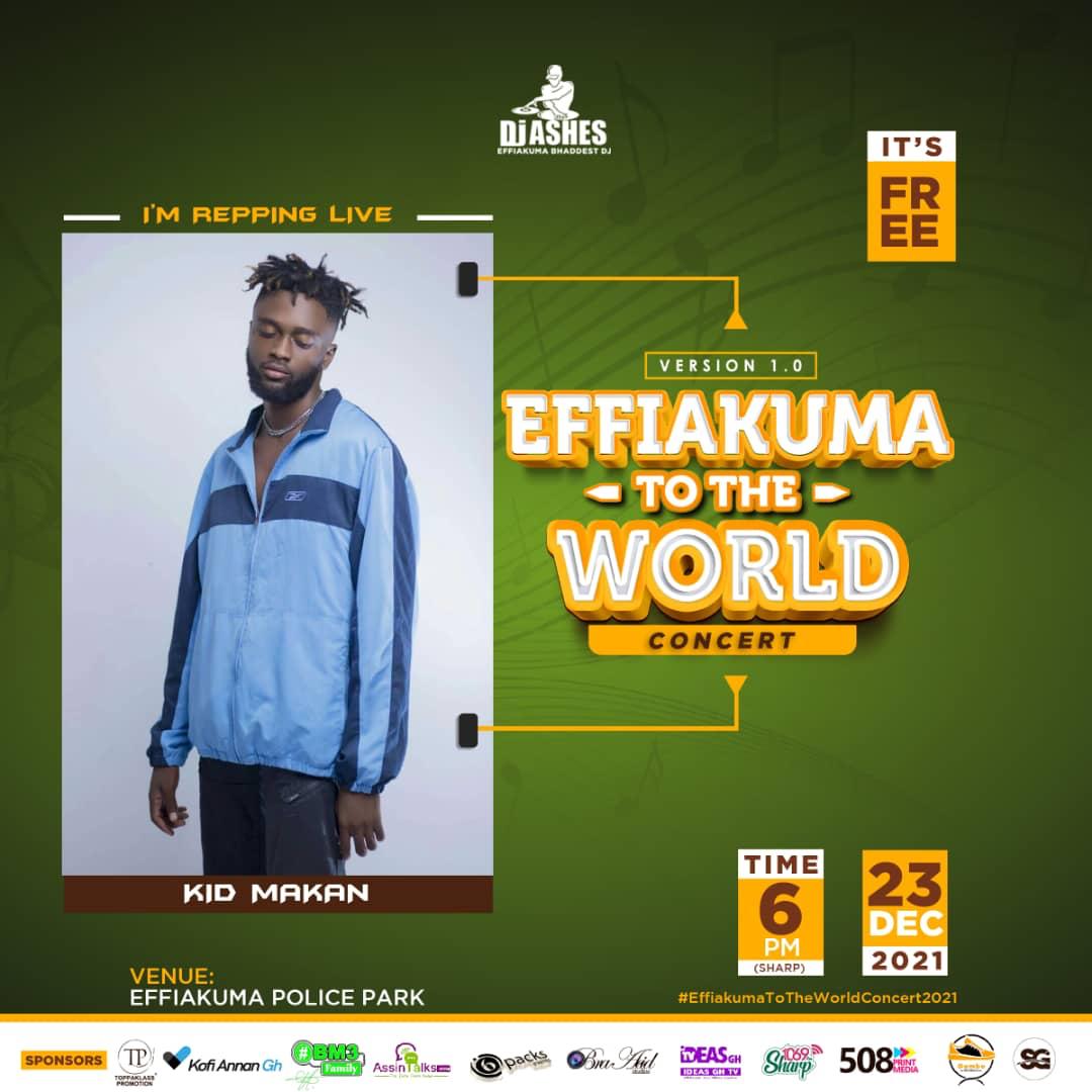 toppaklasspromo's tweet photo. Total Shutdown On 23rd December 2021.
@Mojae
@franksummerTHIS
@neffgeegh
@KIDMAKAN
Are Going To Grace The Show With A Mind Blowing And Spectacular Performance . 🔥🔥🎉
#DjAshesEffiakumaToTheWorld #EffiakumabhaddestDJ
#TeamMoveDJ
#Beyondexpectations
#Toppaklasspromotion https://t.co/B6Jg8yQmzu