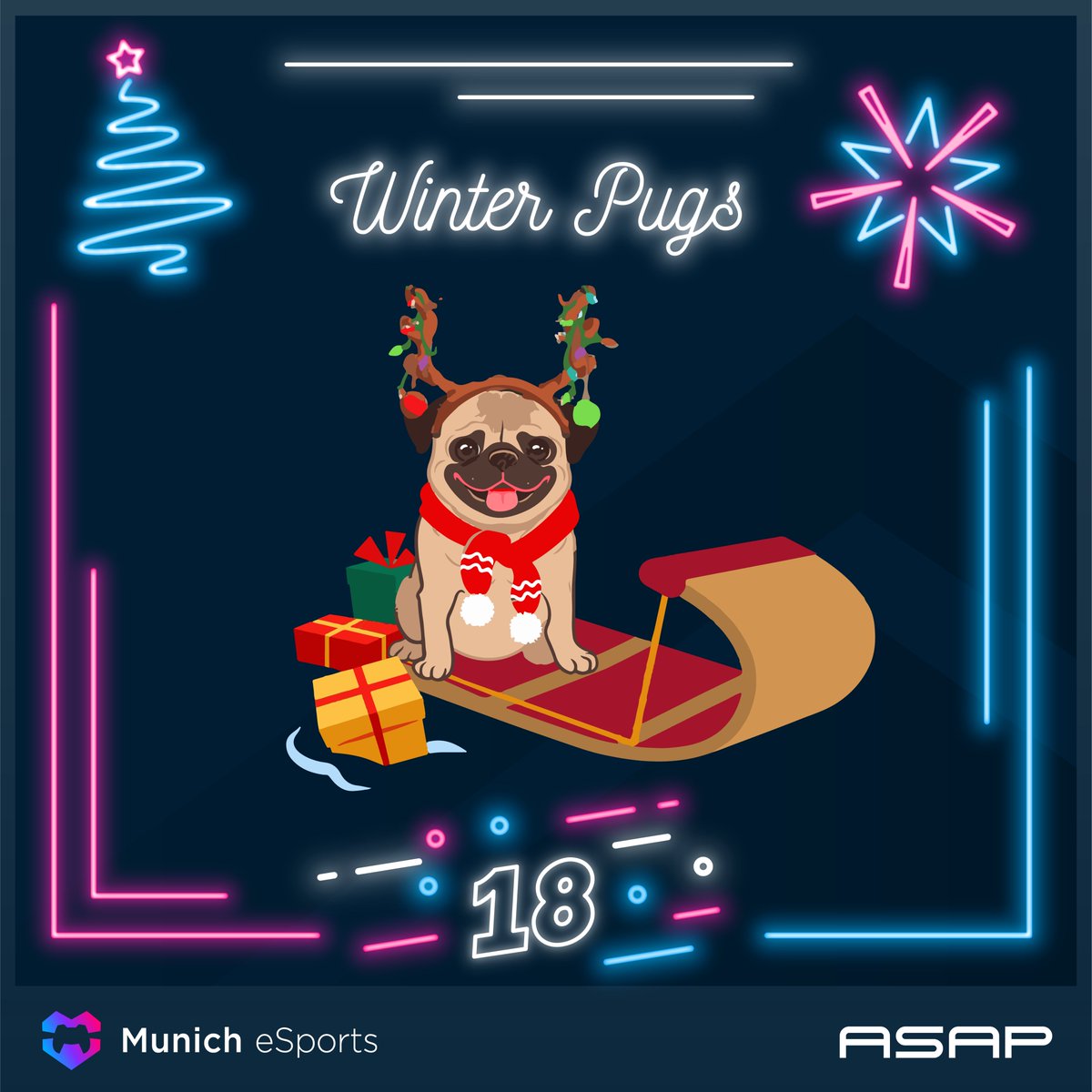 Los geht die Wintersause!

Die perfekte Beschäftigung für kalte Tage ist die heiße Action unsere #Overwatch Winter-PUGs zusammen mit <a href="/kitscesports/">KIT SC eSports</a> <a href="/1ECFrankfurt/">1. Esport Club Frankfurt e.V.</a> und <a href="/esugesports/">Esport Union Göttingen</a>. Kommt vorbei und macht mit!  

🎧discord.gg/qYVv5W26dg

#adventskalender #achtzehn