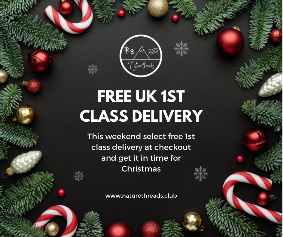 NatureThreads's tweet image. Live until midnight Sunday (GMT) 🎄🎅—&amp;gt; naturethreads.club #clothingbrand #organic #responsiblefashion