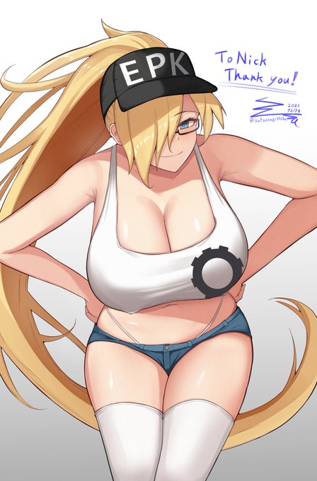 Thanks for commission on Skeb!!
Client's OC "Tanya" (Completely naked ver. https://t.co/7AahdrFlFx) 