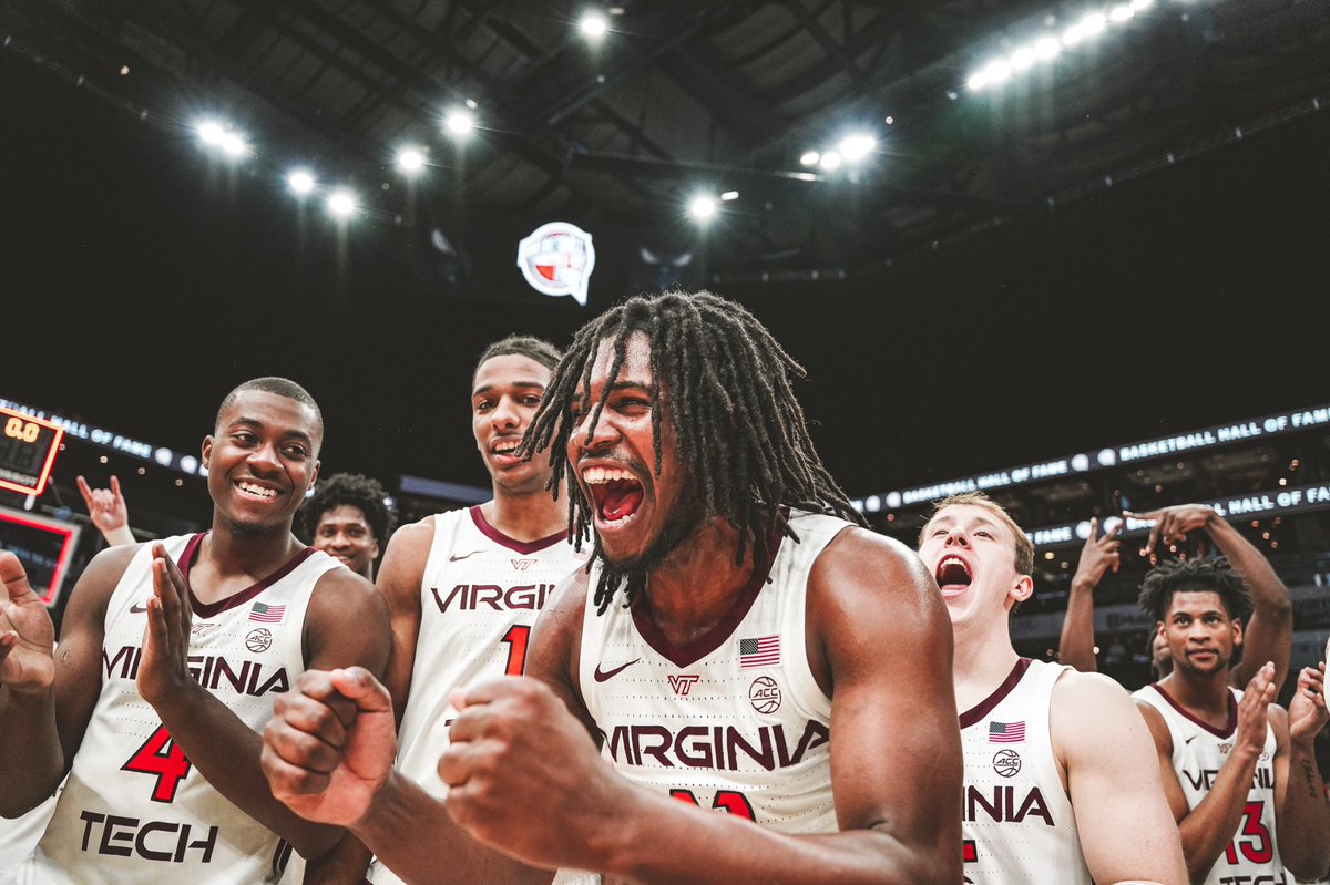 HokiesMBB's tweet photo. The morning after a BIG dub 🙌

How are we feeling #HokieNation?! https://t.co/UXzstgac62
