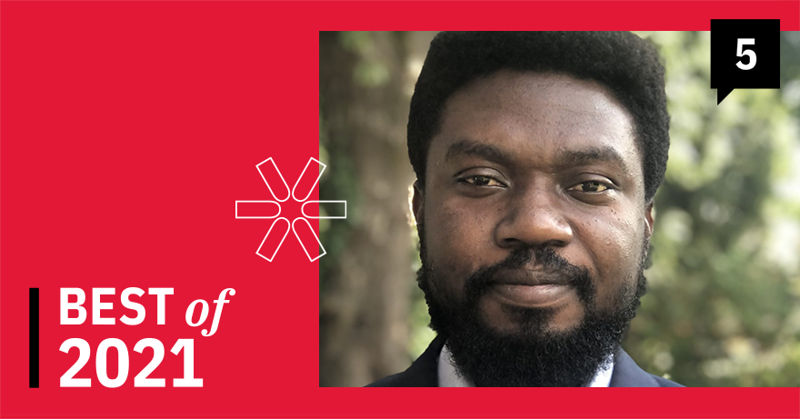 Godwin Dzah joined Osgoode Hall Law School as one of York University’s inaugural recipients of the Provost’s Postdoctoral Fellowships for Black and Indigenous Scholars. #BestofYU