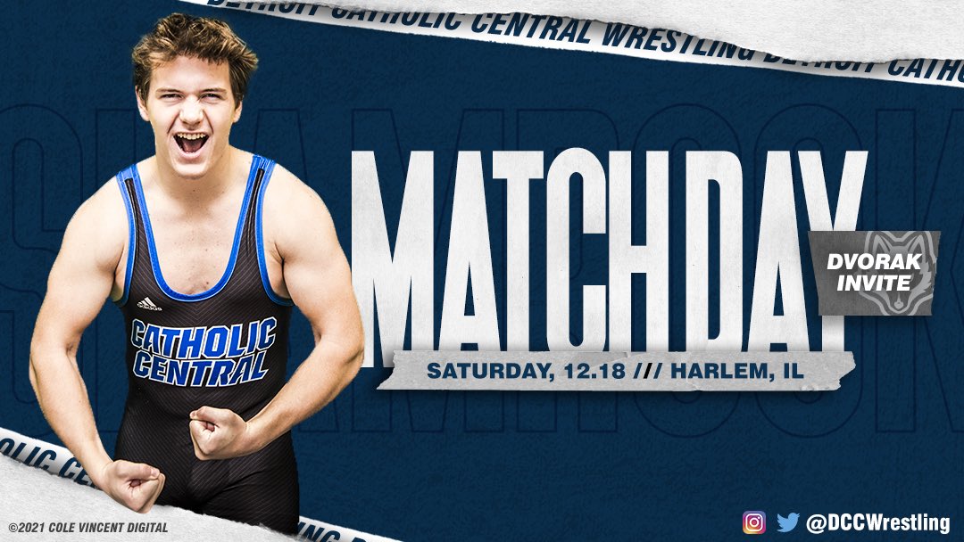 Day 1 of the Dvorak! Boys are weighed in and ready to go. Wrestling starts at 9:30am CST. #WeAreCC