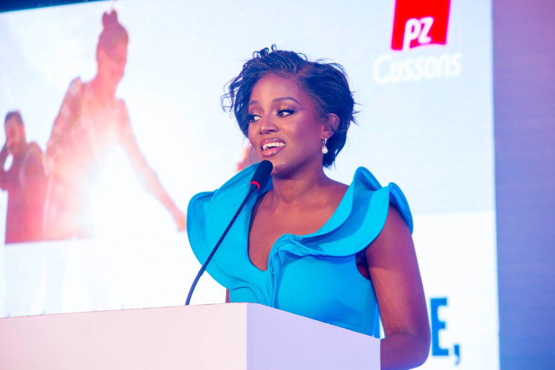 CussonsBabyUG's tweet photo. Wow, guess who is in the house?? 
The lovely super-amazing @ManuelaPMulondo our Brand Ambassador. She looks very stunning. This is the Cussons Baby Moments Final Awarding Event. 
#CussonsBabyMoments #Season1 #Uganda #Final #Awarding https://t.co/1QBXq3Tmiq