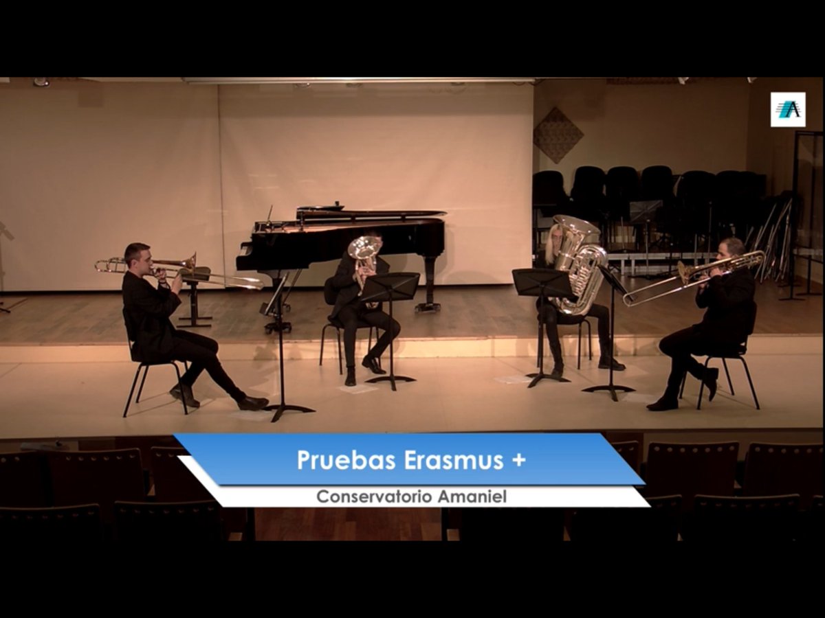 Comienza la selección de nuestros alumnos de música de cámara para el primer viaje Erasmus programado!!!! Muchísima suerte a todos los participantes...¡Italia nos espera!

¡Próximamente se anunciarán resultados!