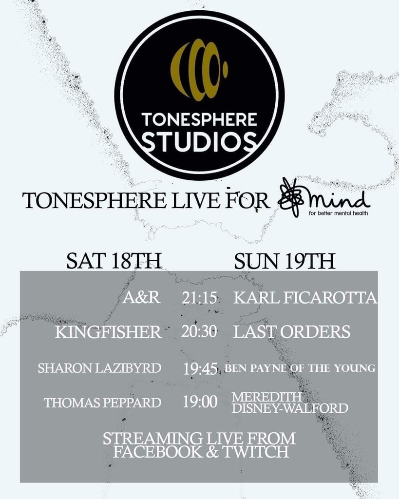 TONIGHT!!! so.. we already hit our donation goal, which is crazy ❤️ I've upped it a bit so let's see if we can hit the next target 🙂

LINK IN BIO!!

Tune in from 7 PM this evening to support <a href="/mindcharity/">Mind</a>
Line up:
@aandrband 
@sharon_lazibyrd 
<a href="/tom/">Tom</a>.peppard 

#livemusic #lives…